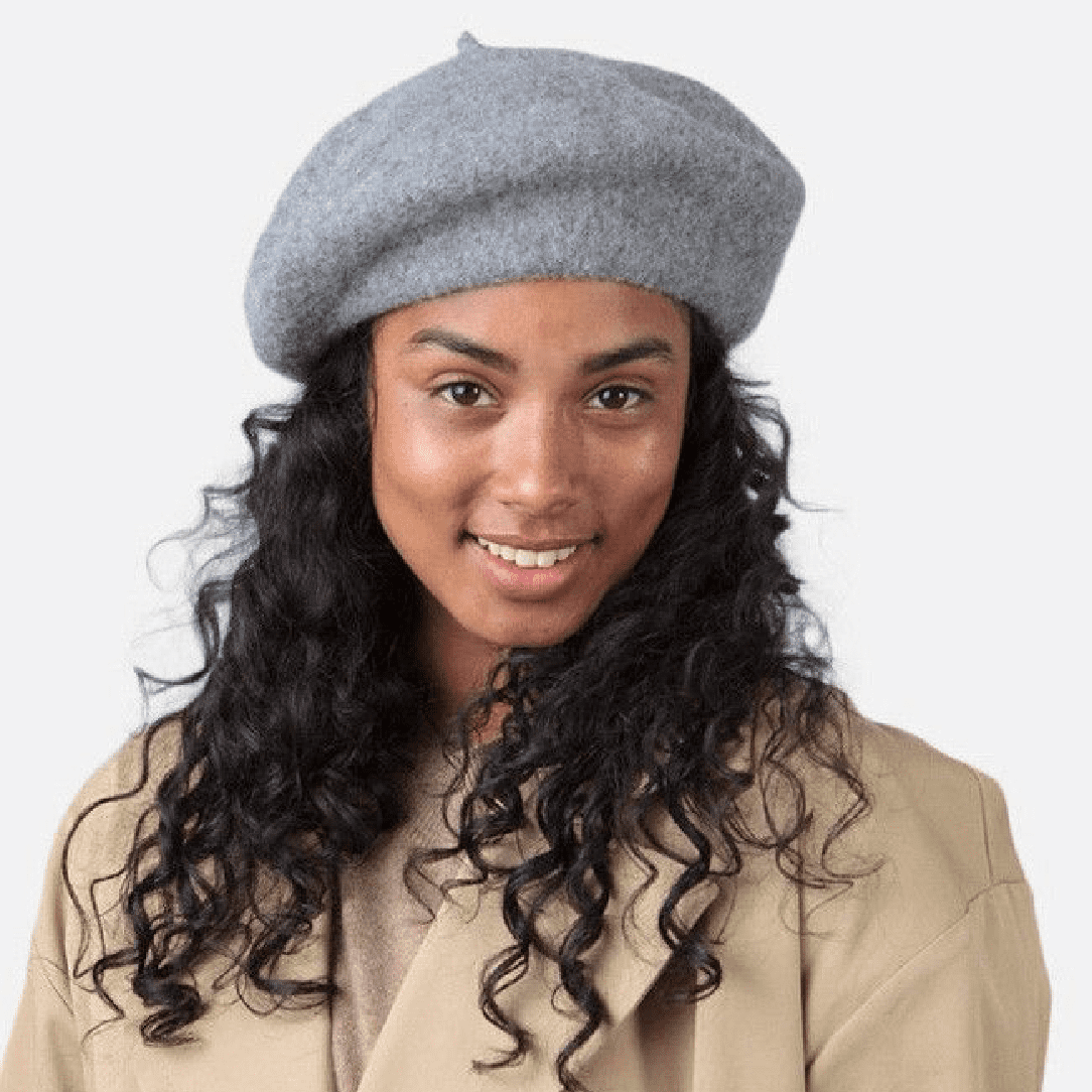 BARTS Sambre – Berretto Basco In Lana, Unisex, Taglia S/M, 90% Lana E 10% Poliestere, Classico Francese, Morbido E Caldo